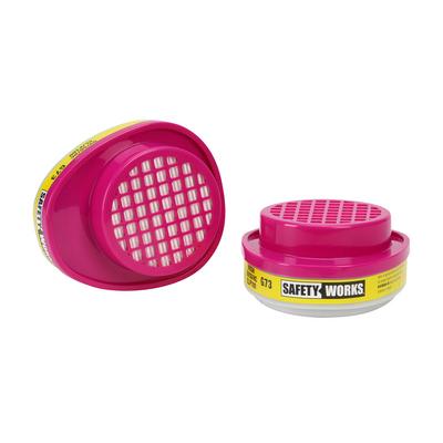Protective Industrial Products SWX00325 P100 Multi Purpose Replacement Cartridge - Retail Packaged