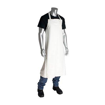 Protective Industrial Products UE6W White Vinyl Apron - 6 mil