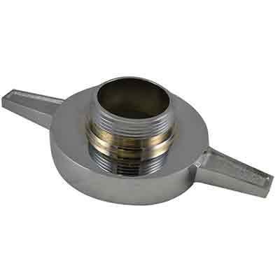 South park corporation LHA4080AC LHA40, 5 National Standard Thread (NST) Female X 4.5 National Standard Thread (NST) Male Brass Chrome Plated, Adapter, Long Handle Tested to 500 psi
