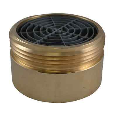 South park corporation IL35S26MB IL35S, 5 National Pipe Thread Female X 4.5 Customer Thread Male Brass, Internal Lug Bushing with Screen