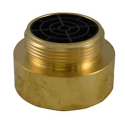 South park corporation IL35S10MB IL35S, 3 National Pipe Thread Female X 2.5 Customer Thread Male Brass, Internal Lug Bushing with Screen
