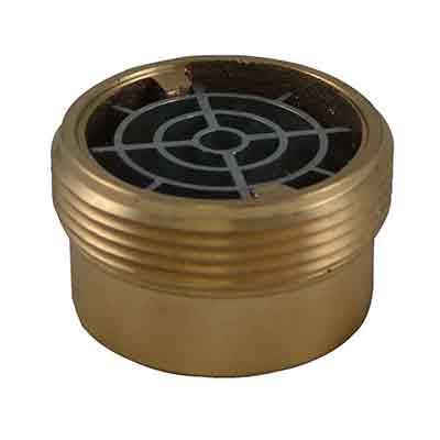 South park corporation IL35S06MB IL35S, 2 National Pipe Thread Female X 2.5 Customer Thread Male Brass, Internal Lug Bushing with Screen