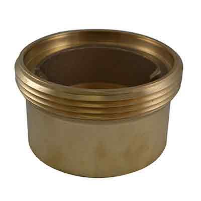 South park corporation IL3524MB IL35, 4.5 National Pipe Thread Female X 5 Customer Thread Male Brass, Internal Lug Bushing
