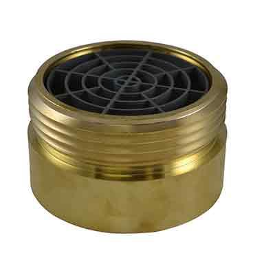 South park corporation IL35S16MB IL35S, 4 National Pipe Thread Female X 4 Customer Thread Male Brass, Internal Lug Bushing with Screen