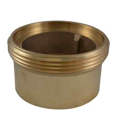 South park corporation IL3532AB IL35, 5 National Pipe Thread Female X 6 National Standard Thread (NST) Male Brass, Internal Lug Bushing