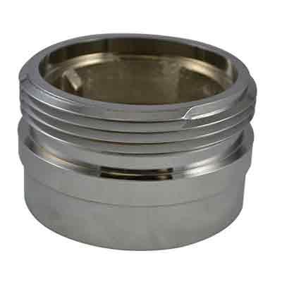 South park corporation IL3522MC IL35, 4.5 National Pipe Thread Female X 4.5 Customer Thread Male Brass Chrome Plated, Internal Lug Bushing