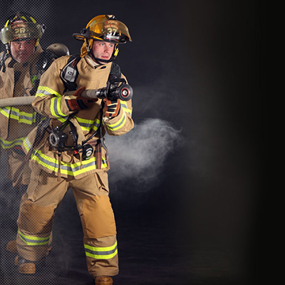 Veridian Valor fire fighter gear