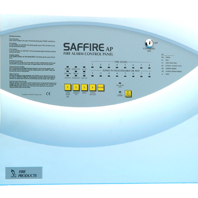 VRC Terofire Saffire AP fire alarm control panel