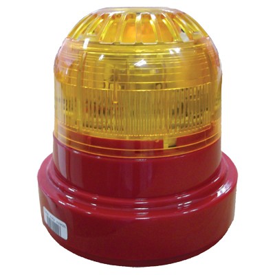 UTC Fire & Security ZR455V-3RA RED, addressable, wireless sounder/beacon