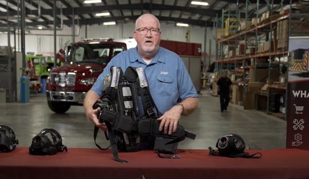 Banner Fire Equipment Demonstrates The Working Of Dräger SCBA 18 Edition Standard