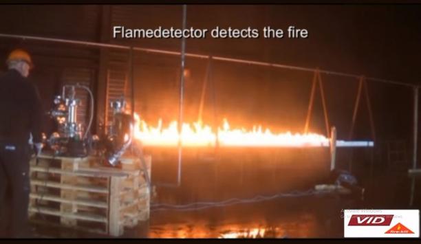 Chubb Fire & Security Demonstrates The Use Of Water Mist System In Fire Suppression