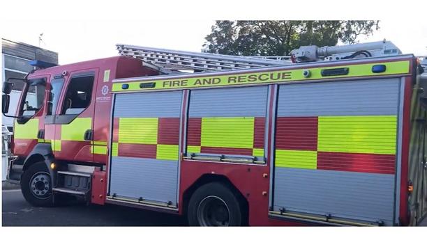 Tadcaster First Pump And Water Bowser Returning To Station-North Yorkshire Fire & Rescue Service